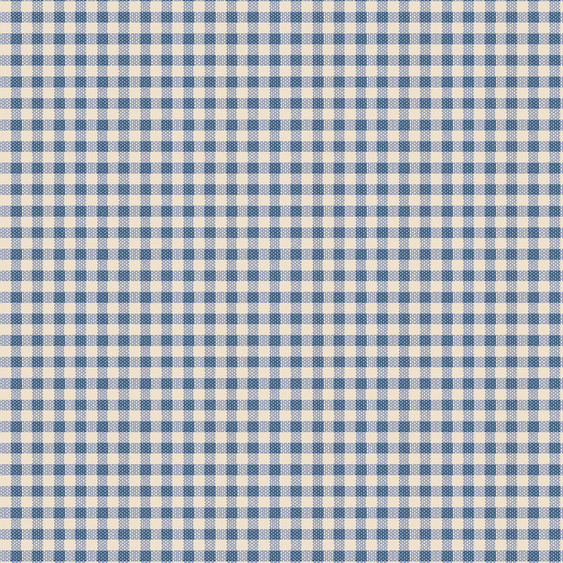Creating Memories Woven- Gingham Blue TIL160073-V15