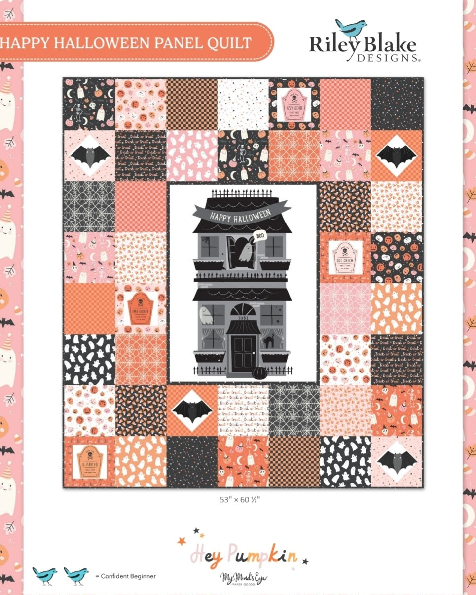 Hey, Pumpkin Panel Quilt Kit