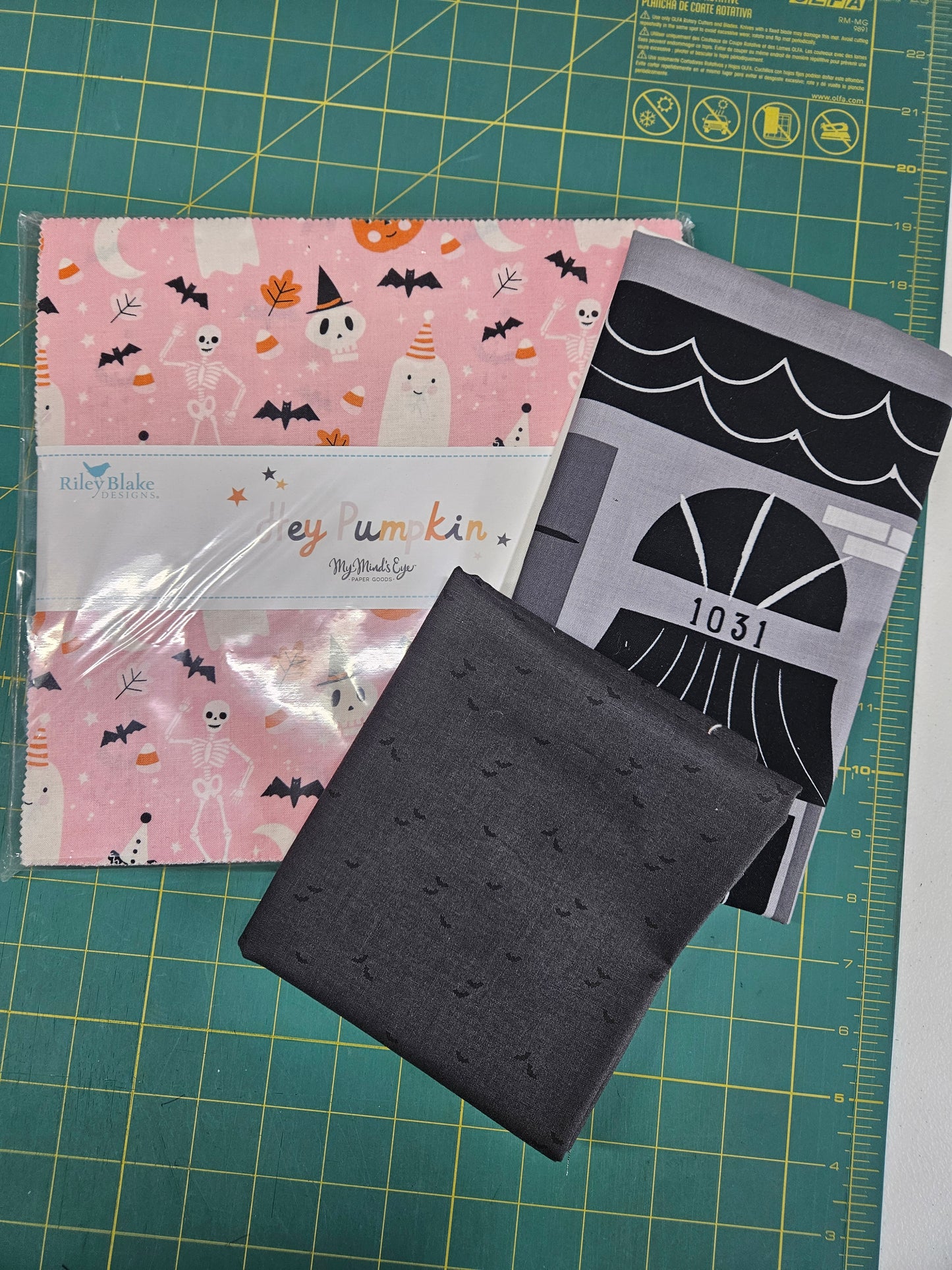 Hey, Pumpkin Panel Quilt Kit