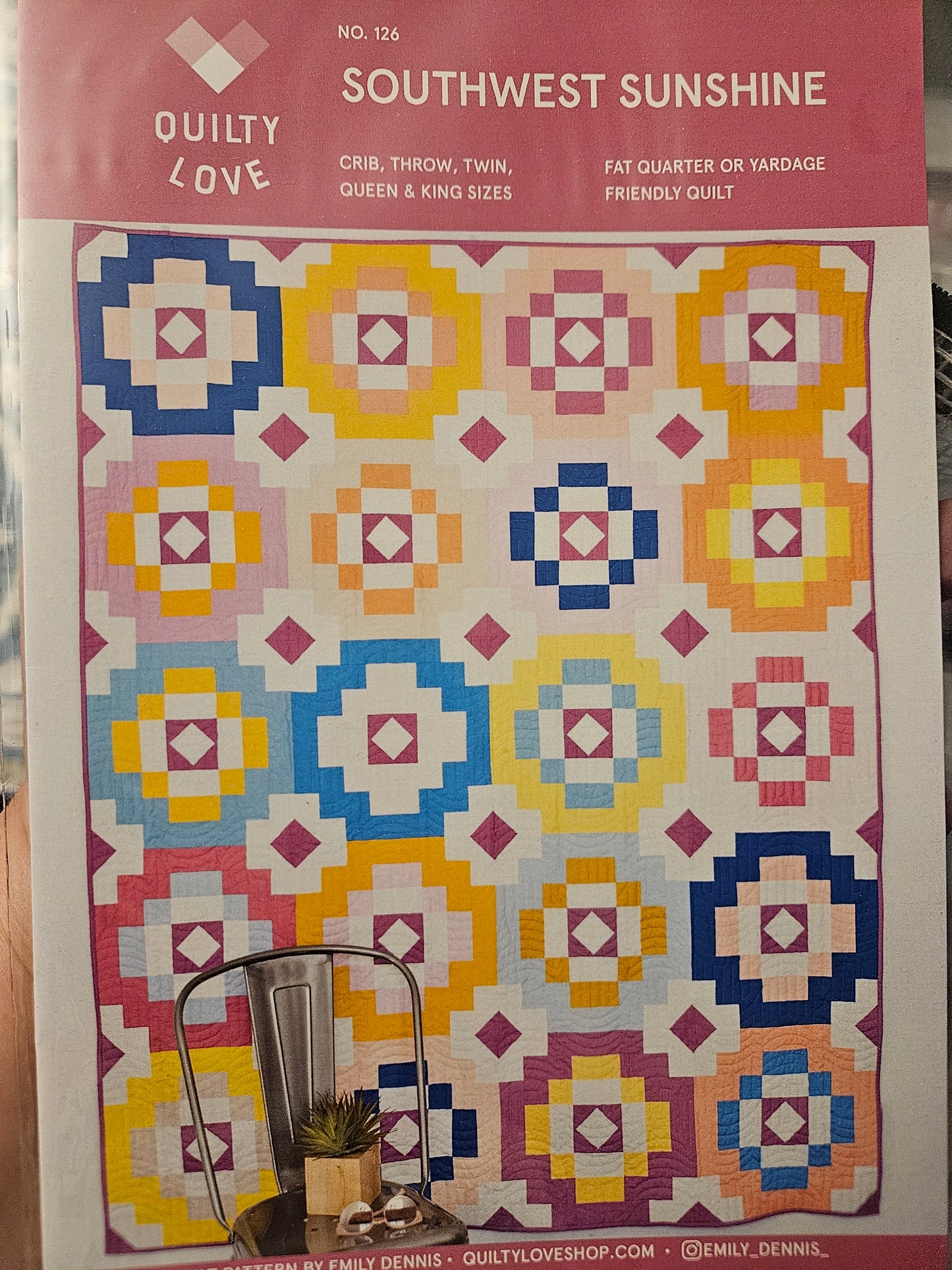 Southwest Sunshine quilt pattern