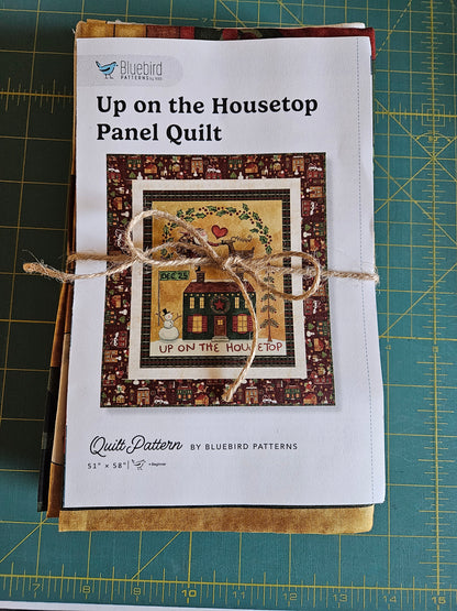 Up on the Housetop Panel Quilt Kit KT-14730