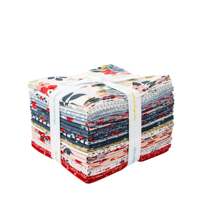 Vintage Charm Fat Quarter Bundle, 21 piece, FQ-15270-21