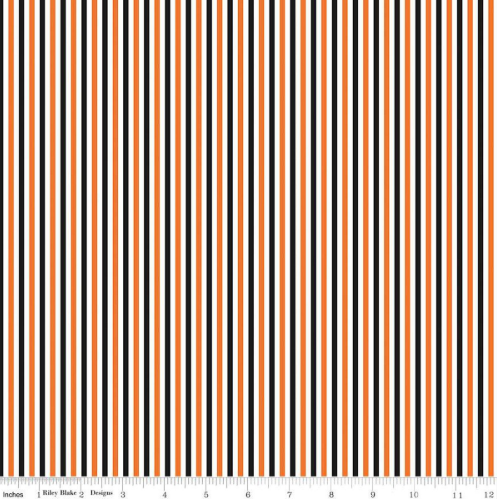 Halloween Stripes, C495-HALLOWEEN