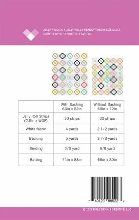 Jelly Rings Quilt Pattern - not a download