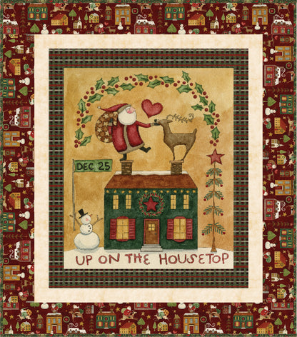 Up on the Housetop Panel Quilt Kit KT-14730