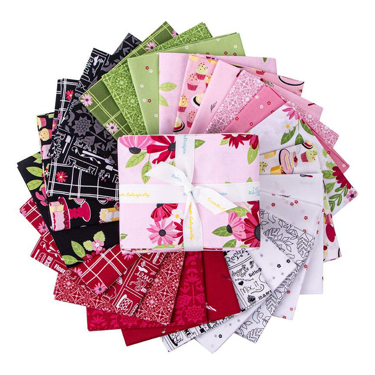 Flour & Flower Fat Quarter Bundle 25-piece