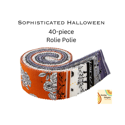 Sophisticated Halloween 40-piece Rolie Polie, 2.5" Strips Bundle