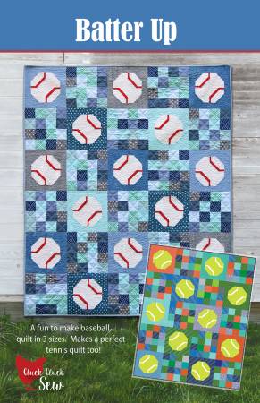 Batter Up quilt pattern - not a download