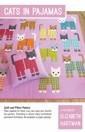 Cats in Pajamas pattern - not a download