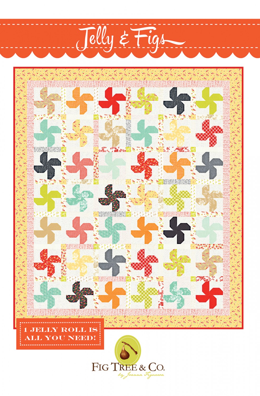 Jelly & Figs quilt pattern by Fig Tree & Co. - not  a download