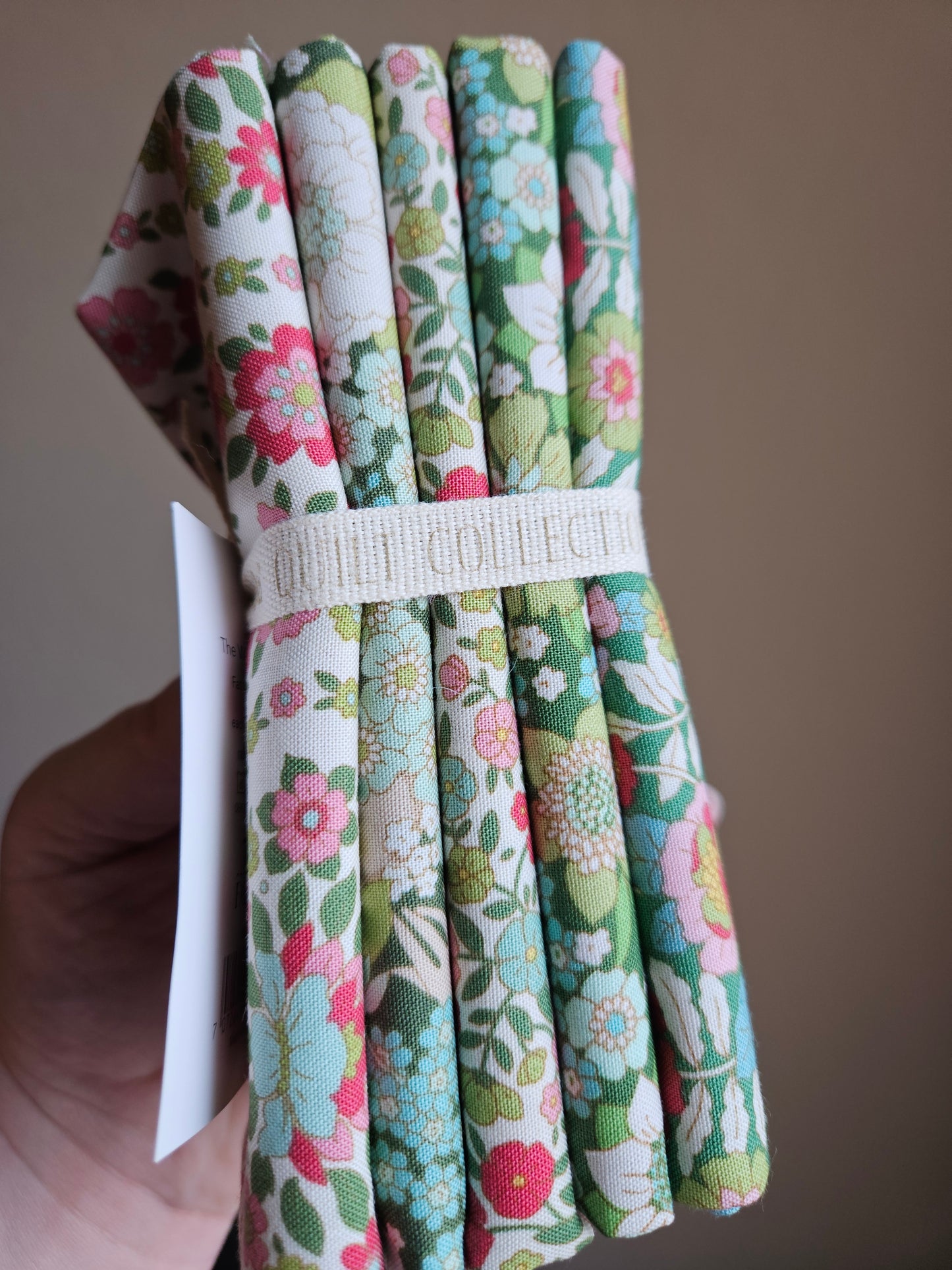 Tilda Wallflower Green FQB 5 piece