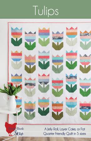 Tulips quilt pattern - not a download